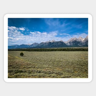 The Grand Tetons Sticker